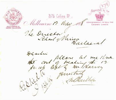 Hand written letter