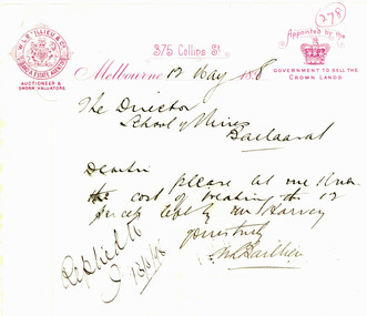 Hand written letter