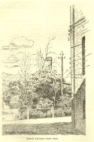 Drawing of the Materia Medica Garden