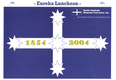 Souvenir - Placemat, Eureka 150 Luncheon Placemat, 2004