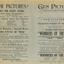Printed double sided theatre advertisement
