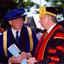 Two men in academic regalia
