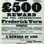 Printed reward poster