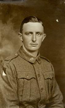 Henry Smerdon Holmes in uniform