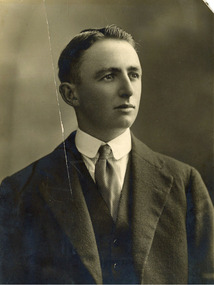 Photograph - black and white, David Coghill Holmes of Ascot, Victoria