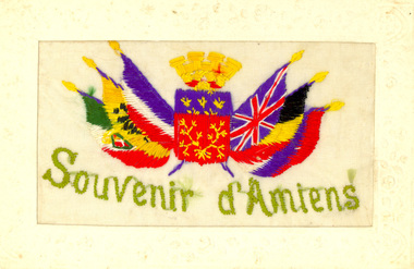 embroidered souvenir