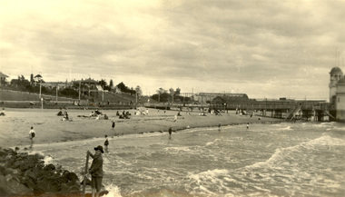 Beach scene