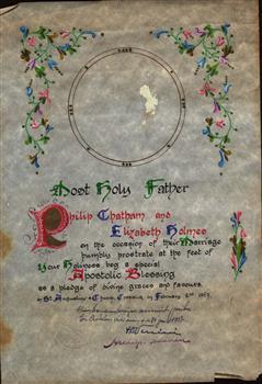 Illuminated certificate