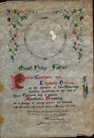 Illuminated certificate