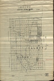 Printed alotment plan