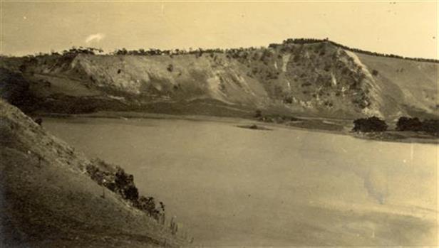 Lake at Mt Gambier