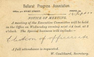 Printed card