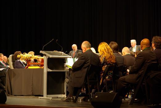 A sitting of parliament at the University of Ballarat