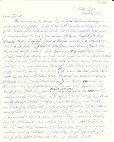 Document, Letter from unknown writer of Rock Street, Ivanhoe, to Dear Friend