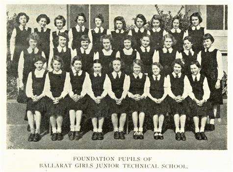 Class photo of girls