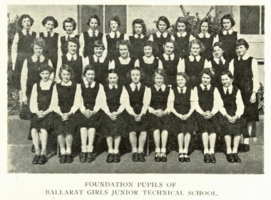 Class photo of girls