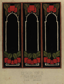 Painting - Ballarat Technical Art School Folio, Ivy Wilson, Artwork by Ivy Wilson, c1920-1922, 1920 - 22 (originals)
