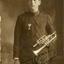 Frank Wright with cornet
