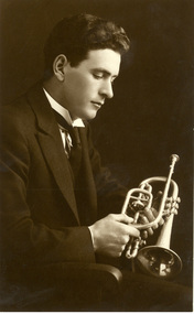 Photograph - Black and White, Thornton Studios, Frank Wright, 1921, 1921