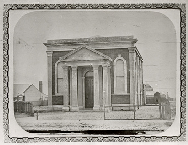 Photograph - Black and White, Ballarat Synagogue, 1861