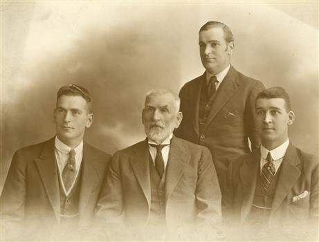 A father and his three sons