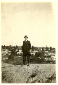 Photograph - Black and White, Vernon Holt, Frank Wright at Black Hill, 5/11/1922