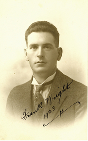 Photograph - Black and White, Frank Wright, 1923, 1923