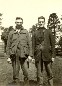 Photograph - Black and White, Brit Archibald, Frank Wright and Roy Archibald, 1922, 23/11/1922