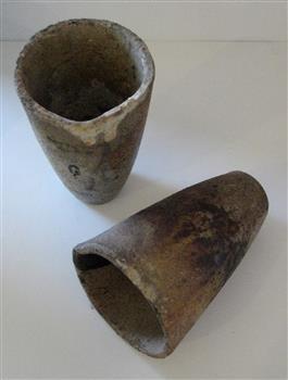 Two crucibles