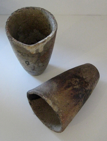 Two crucibles