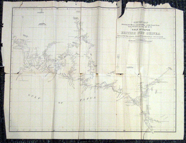 Map, British New Guinea, 1893, 1893