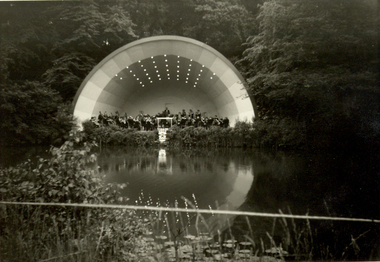 Photograph - Black and White, Concert Bowl at Kenwood, Hampstead, London, 1969