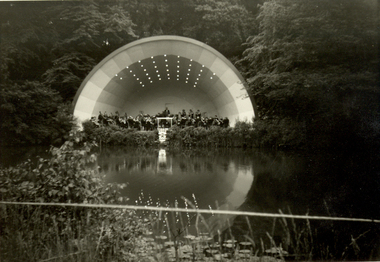 Photograph - Black and White, Concert Bowl at Kenwood, Hampstead, London, 1969, 1969