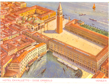 Photograph - Colour, Hotel Cavalletto - Doge Orseolo, Venezia, c1920