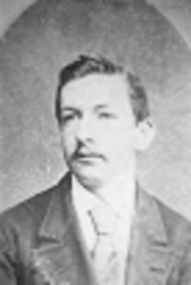 Photographic portrait of a man