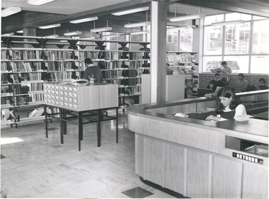 Photograph - Black and White, Mount Helen Library, c1972, pre 1973
