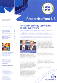 Booklet, University of Ballarat, Research@YourUB, 2007 -2010