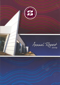 Book, University of Ballarat Annual Report, 2009