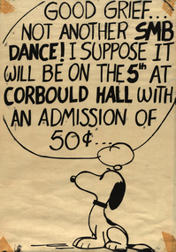 Poster, Alistair Heighway, Good Grief .. Not another SMB Dance! ..., 1966