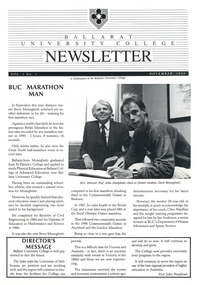 Newsletter, Ballarat University College Newsletter, Nos 1-9, 1990