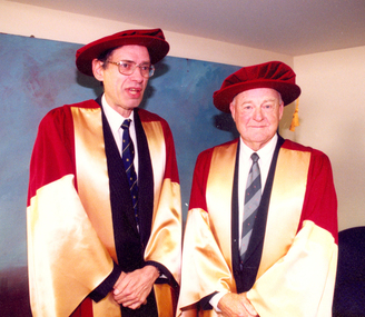 Photograph - Colour, Ballarat Courier, Derek Woolley and Peter Fryar, 1999, 14/05/1999