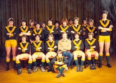 Photograph, Ballarat School of Mines Football Team, c1979, c1980