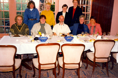 Photograph - Colour, Ballarat School of Mines Staff Event at Prospects Restaurant, c1995