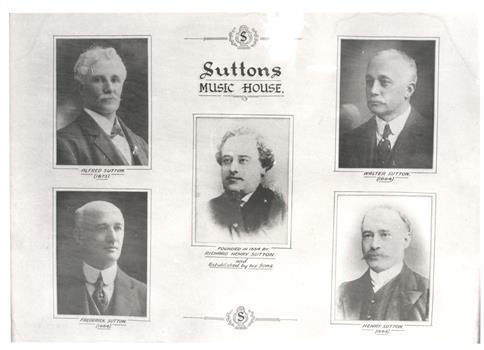 5 men of the Sutton Family