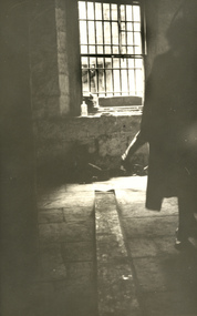 Photograph - Photograph - Black and White, W.G.(Geoff) Little, Ballarat Gaol Gallows, 1964