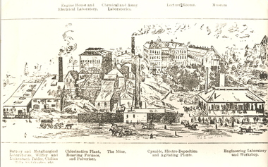Image, Ballarat School of Mines from Albert Street, Ballarat, c1904