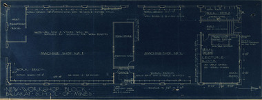 Plan, New Workshop Block Ballarat School of Mines