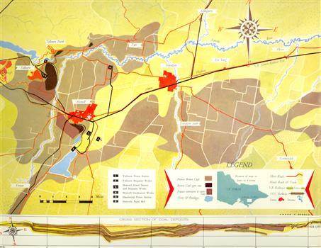 Coloured plan