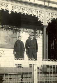 Photograph - Photograph - Black and White, William and Sarah Wright, The first half of the 20th Century