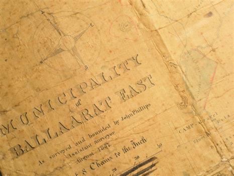 Hand drawn map